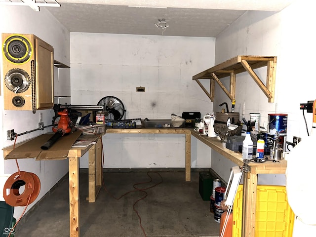 8287 Falkirk Dr, Avon, IN 46123 - miscellaneous room with concrete flooring