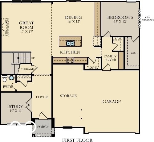 17040 Daly Dr, Noblesville, IN 46062 - view of room layout