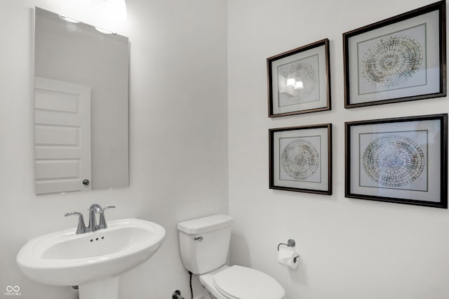 17040 Daly Dr, Noblesville, IN 46062 - half bath with a sink and toilet