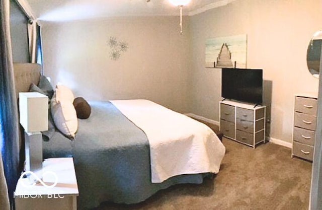 2419 Mars Hill St, Indianapolis, IN 46241 - carpeted bedroom featuring baseboards