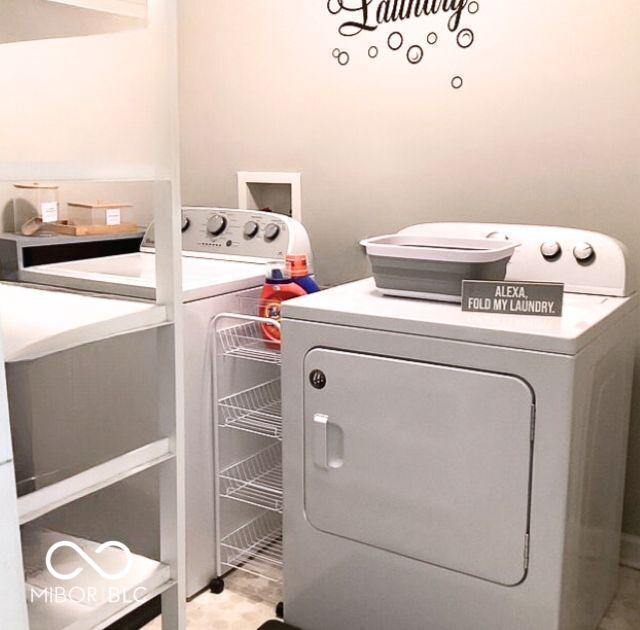 2419 Mars Hill St, Indianapolis, IN 46241 - laundry area featuring washing machine and clothes dryer