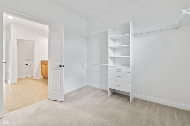9877 Wading Crane Ave, Fishers, IN 46055 - spacious closet featuring light carpet