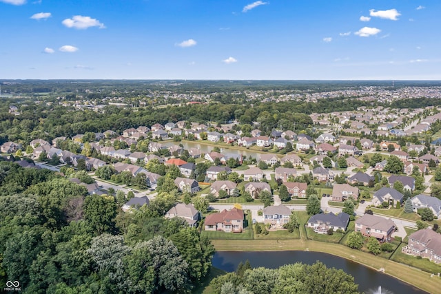 9877 Wading Crane Ave, Fishers, IN 46055 - aerial overview of property's location featuring nearby suburban area
