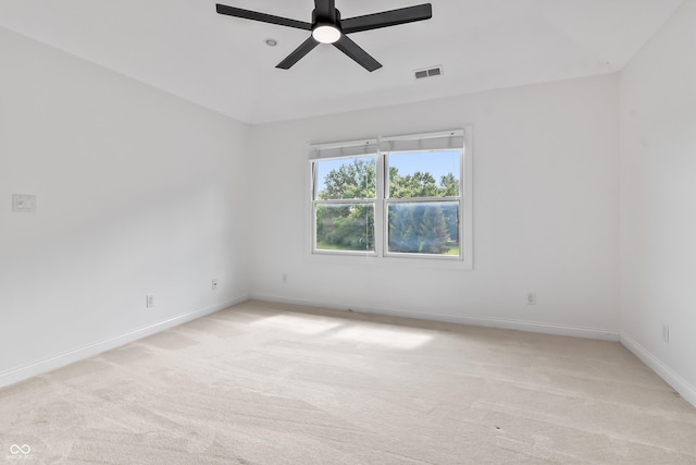 9877 Wading Crane Ave, Fishers, IN 46055 - empty room featuring light colored carpet and ceiling fan