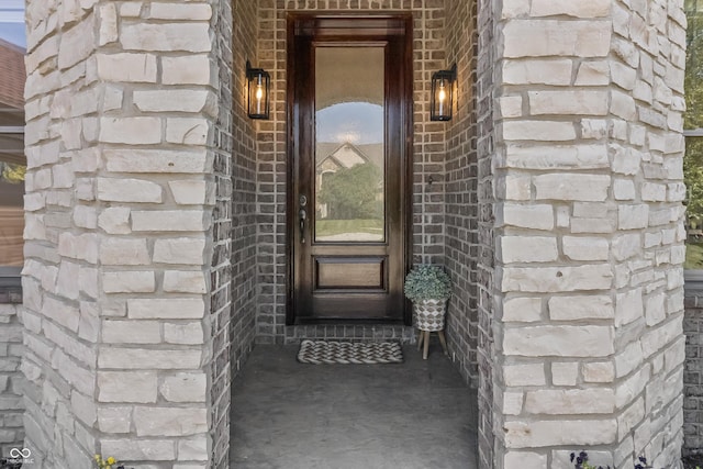 9877 Wading Crane Ave, Fishers, IN 46055 - entrance to property featuring brick siding