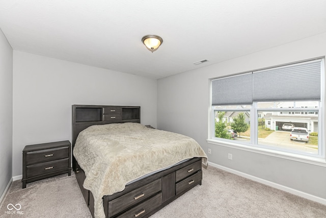 4309 Maize Ln, Whitestown, IN 46075 - bedroom with baseboards and light colored carpet