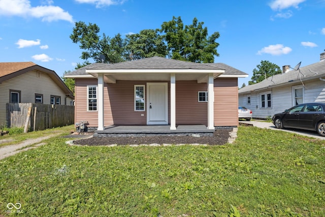 902 Woodrow Ave, Indianapolis, IN 46241 - view of front of home featuring covered porch and a shingled roof