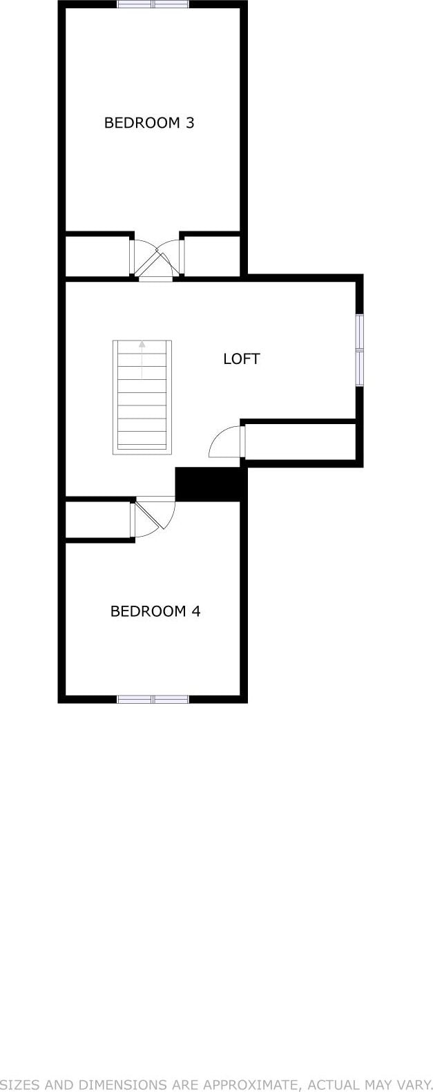 1005 Main St, Beech Grove, IN 46107 - view of floor plan / room layout