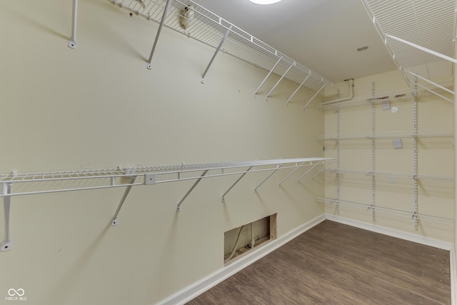 1005 Main St, Beech Grove, IN 46107 - spacious closet featuring wood finished floors