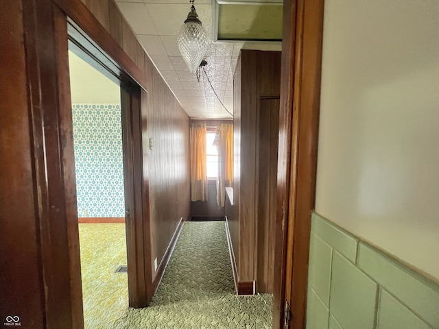 1652 High St, Fort Wayne, IN 46808 - hall featuring carpet floors