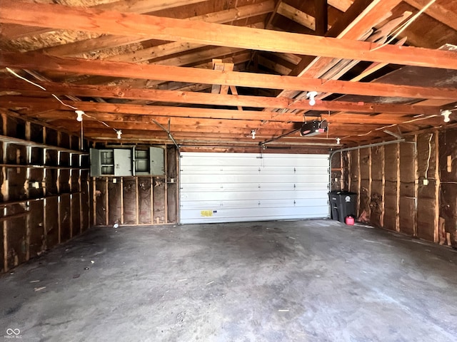 1652 High St, Fort Wayne, IN 46808 - garage featuring a garage door opener