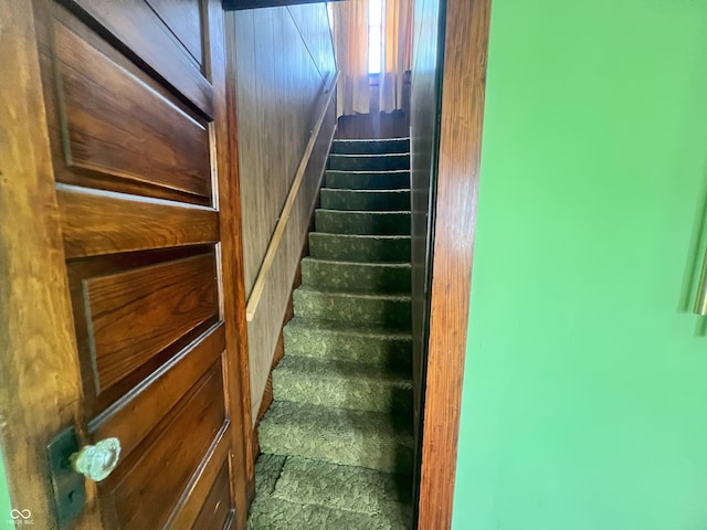 1652 High St, Fort Wayne, IN 46808 - stairs featuring stone finish floors