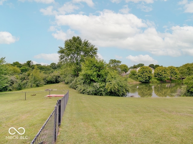 3902 Jekyll Ct, Indianapolis, IN 46237 - view of yard with a water view