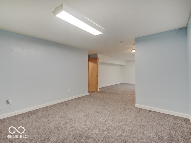 3902 Jekyll Ct, Indianapolis, IN 46237 - finished below grade area with carpet and baseboards