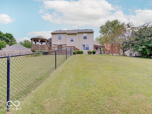 3902 Jekyll Ct, Indianapolis, IN 46237 - view of yard featuring a gazebo