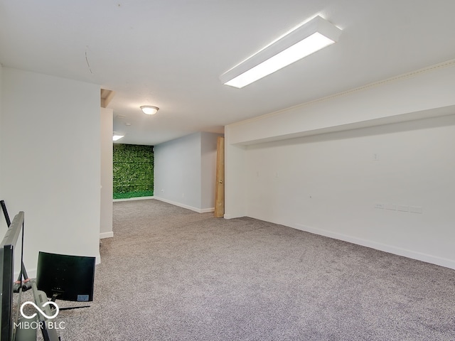 3902 Jekyll Ct, Indianapolis, IN 46237 - finished basement featuring carpet floors and baseboards