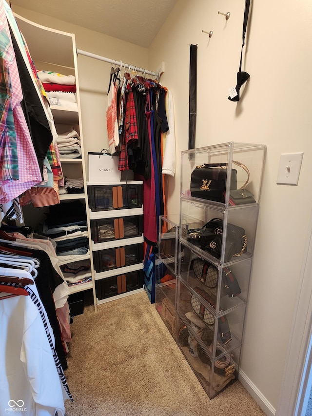 2454 N Talbott St, Indianapolis, IN 46205 - walk in closet with carpet