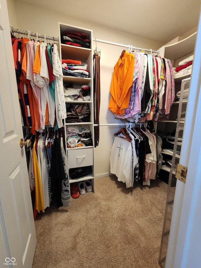 2454 N Talbott St, Indianapolis, IN 46205 - spacious closet featuring carpet floors