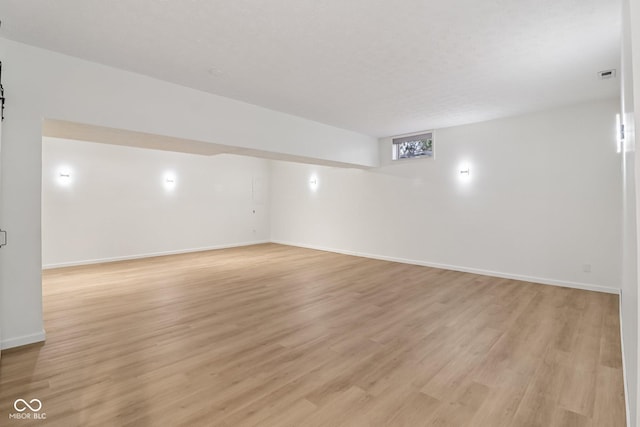 11845 Discovery Cir, Indianapolis, IN 46236 - spare room featuring light wood-style flooring and baseboards