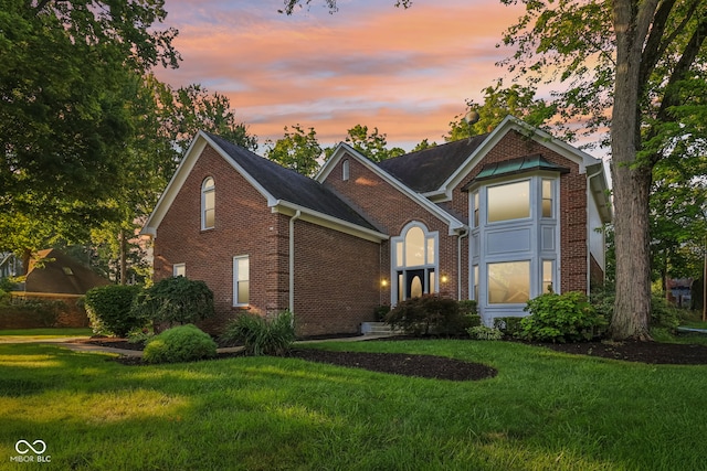11845 Discovery Cir, Indianapolis, IN 46236 - traditional home featuring brick siding and a front lawn