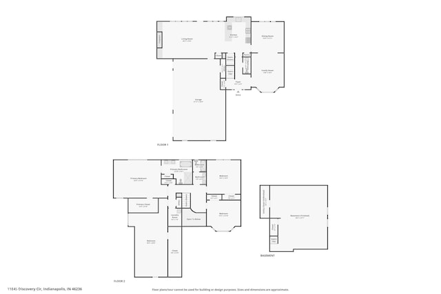 11845 Discovery Cir, Indianapolis, IN 46236 - view of room layout