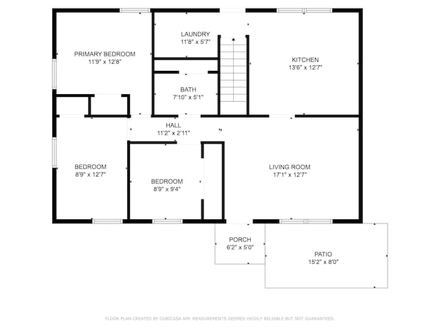 1743 Chandler Ln, Columbus, IN 47203 - view of floor plan / room layout