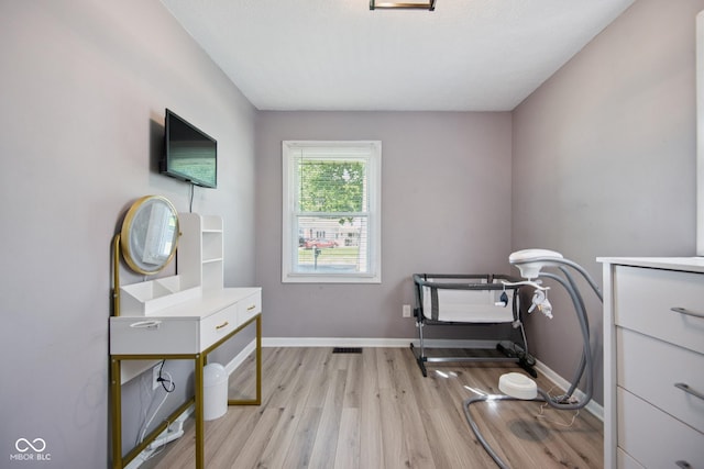 1743 Chandler Ln, Columbus, IN 47203 - office space with light wood-style floors and baseboards