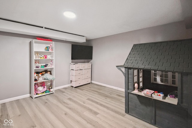 1743 Chandler Ln, Columbus, IN 47203 - recreation room featuring wood finished floors