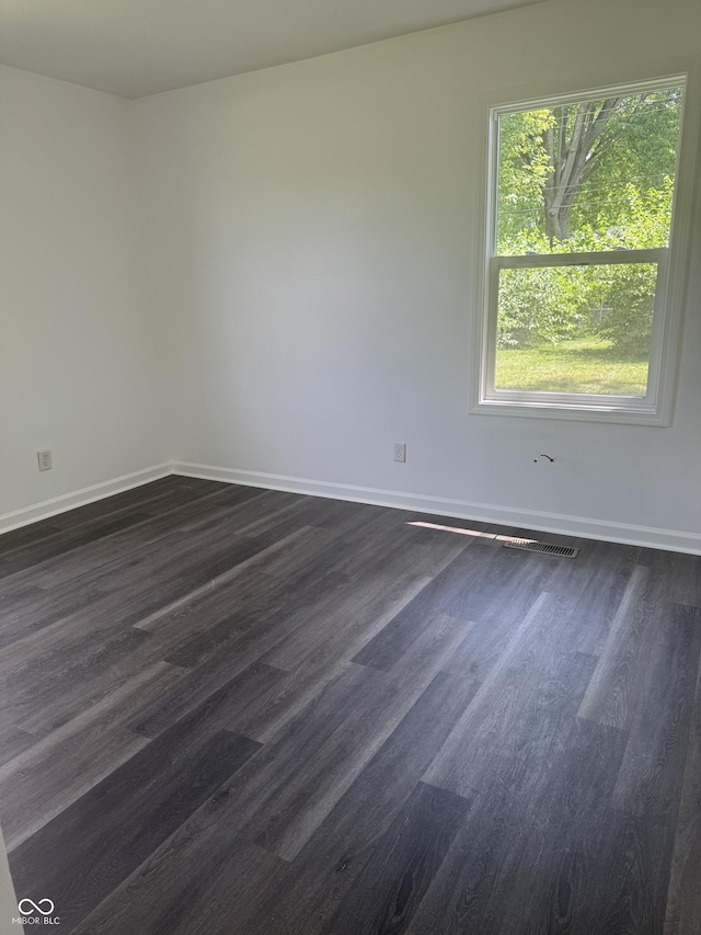1831 N Main St, Franklin, IN 46131 - unfurnished room with dark wood finished floors
