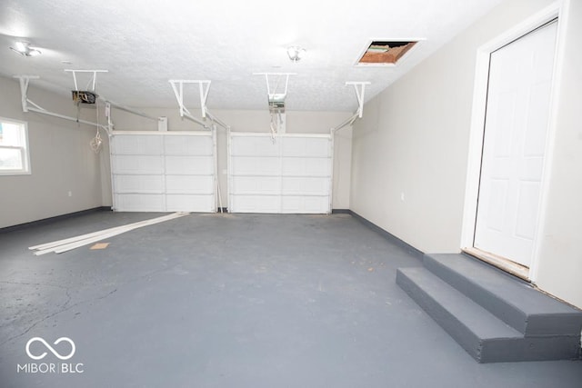 7950 N 475 E, Columbus, IN 47203 - garage featuring a garage door opener