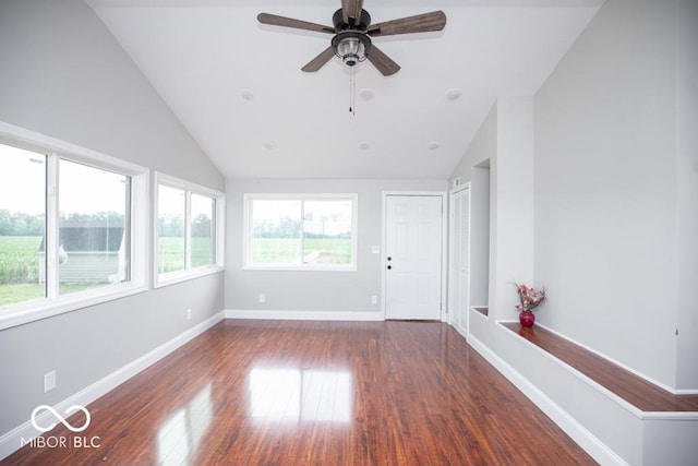 7950 N 475 E, Columbus, IN 47203 - unfurnished sunroom with lofted ceiling