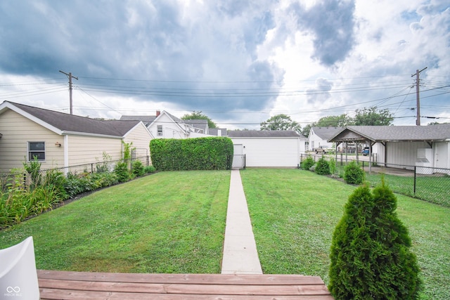 1606 California St, Columbus, IN 47201 - view of fenced backyard