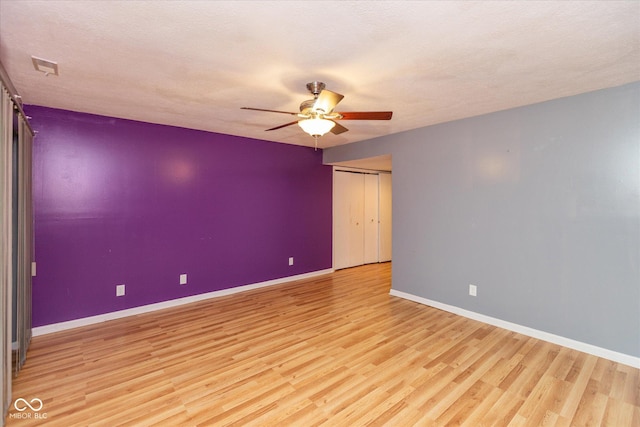 5038 Hawthorne Way, Avon, IN 46123 - empty room with wood finished floors and a ceiling fan