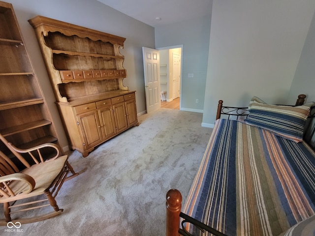 1096 Shadow Ridge Rd, Carmel, IN 46280 - bedroom with light carpet and baseboards