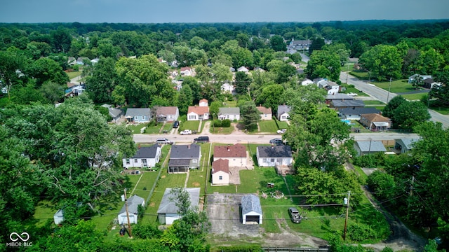 3426 N Olney St, Indianapolis, IN 46218 - aerial perspective of suburban area