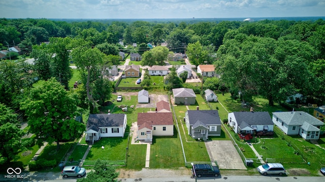 3426 N Olney St, Indianapolis, IN 46218 - aerial perspective of suburban area