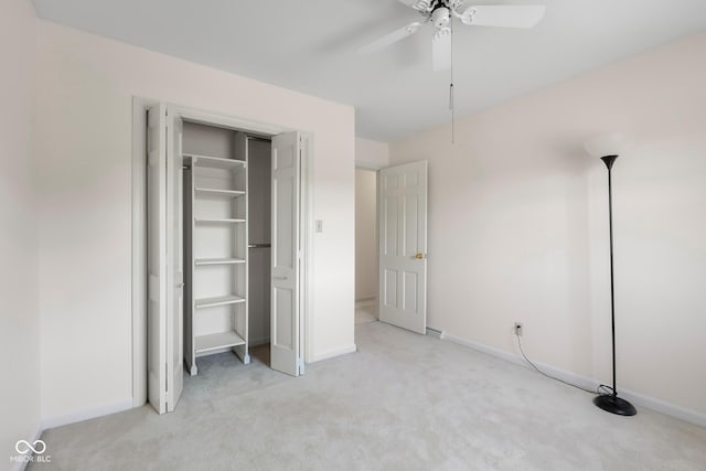 3905 Cove Rd, Columbus, IN 47203 - unfurnished bedroom featuring carpet flooring and a ceiling fan