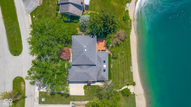3905 Cove Rd, Columbus, IN 47203 - bird's eye view of a large body of water