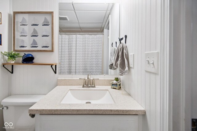 897 Wildwood Rd, North Vernon, IN 47265 - full bath with vanity and toilet
