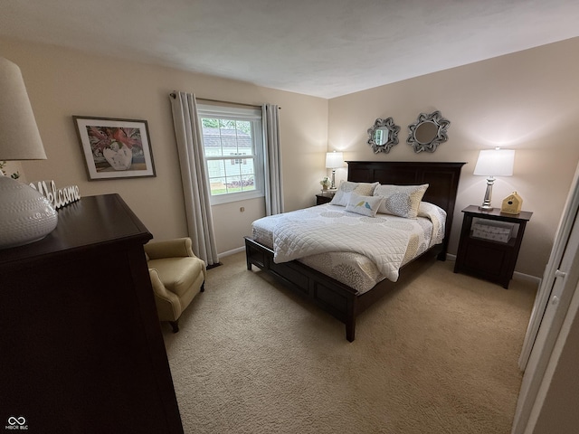 56 E Colony Acres Dr, Brazil, IN 47834 - bedroom featuring light colored carpet and baseboards