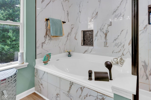 10249 Winlee Ct, Indianapolis, IN 46236 - full bathroom with a bath and baseboards