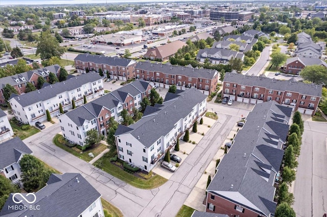 8256 Jo Ellen Dr, Fishers, IN 46038 - aerial view of property and surrounding area featuring nearby suburban area