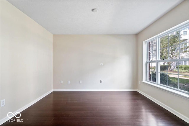 8256 Jo Ellen Dr, Fishers, IN 46038 - unfurnished room with dark wood-type flooring and healthy amount of natural light