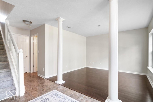 8256 Jo Ellen Dr, Fishers, IN 46038 - basement featuring stairs and wood finished floors