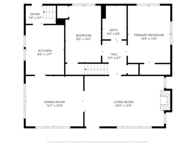 5050 Carrollton Ave, Indianapolis, IN 46205 - view of room layout