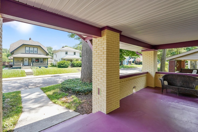 5050 Carrollton Ave, Indianapolis, IN 46205 - view of porch