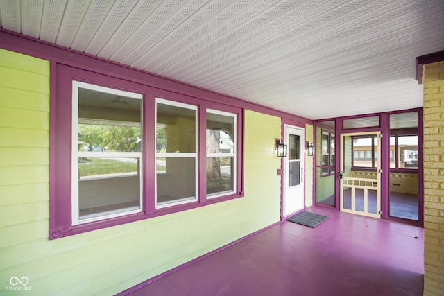 5050 Carrollton Ave, Indianapolis, IN 46205 - view of unfurnished sunroom