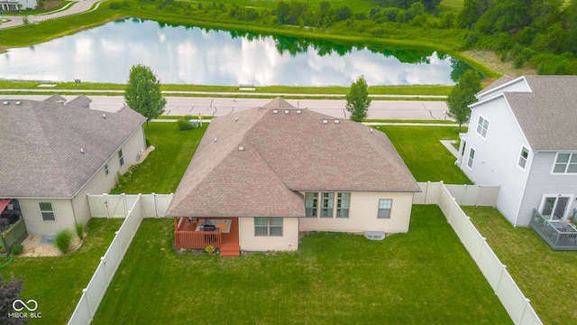 2533 Violet Way, Columbus, IN 47201 - view of subject property with a large body of water