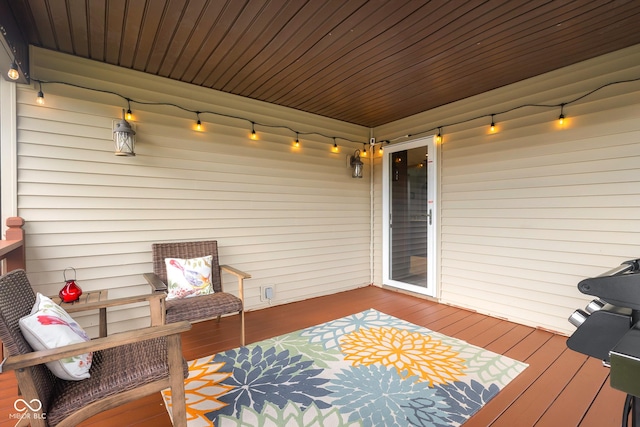 2533 Violet Way, Columbus, IN 47201 - view of wooden terrace