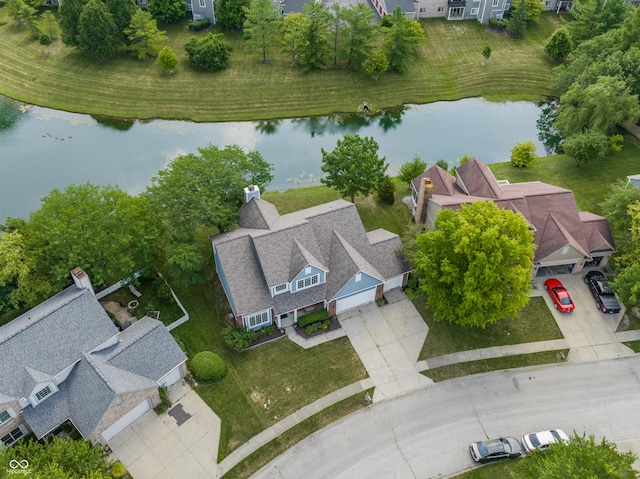 12861 Clifford Cir, Carmel, IN 46032 - bird's eye view of a large body of water